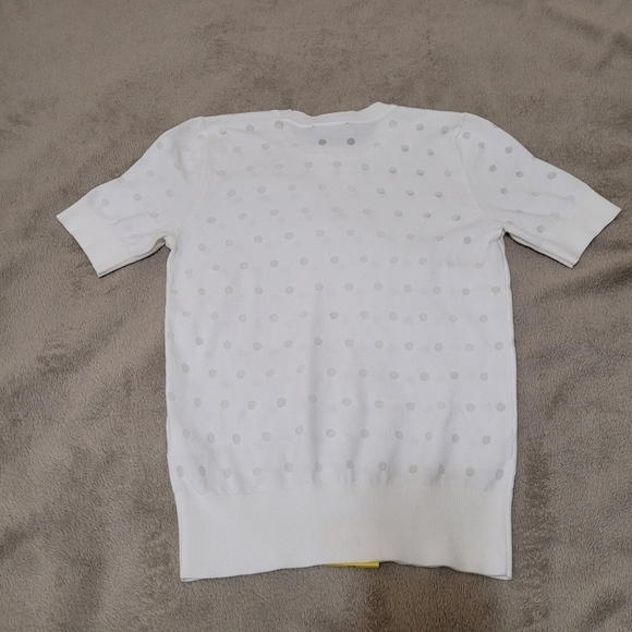 Karl Lagerfeld short sleeve sweater size small​ - Picture 6 of 12